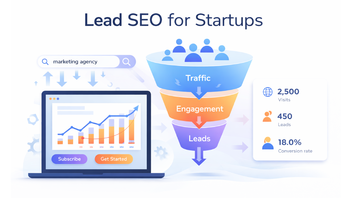 How Lead SEO Turns Search Traffic into Startup Leads