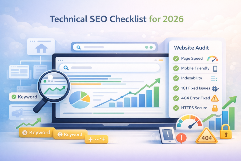 Technical SEO checklist for 2026
