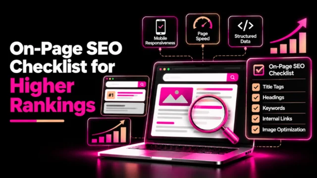 On-Page SEO Checklist for Higher Rankings